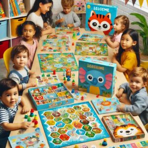 Jeux de société pour petits curieux